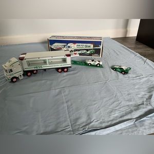 1997 Hess Toy Truck and Racers